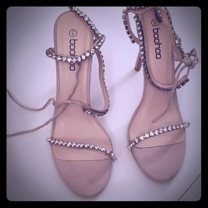 sparkling diamond 4inch Heels